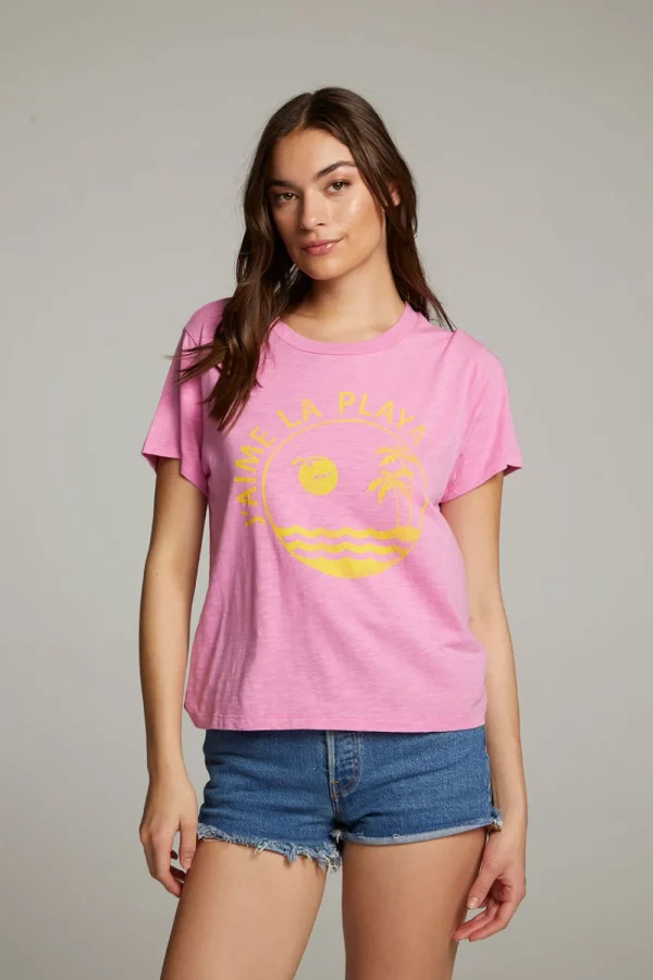 Cheap J'aime La Playa Tee Women Loungewear | Graphics