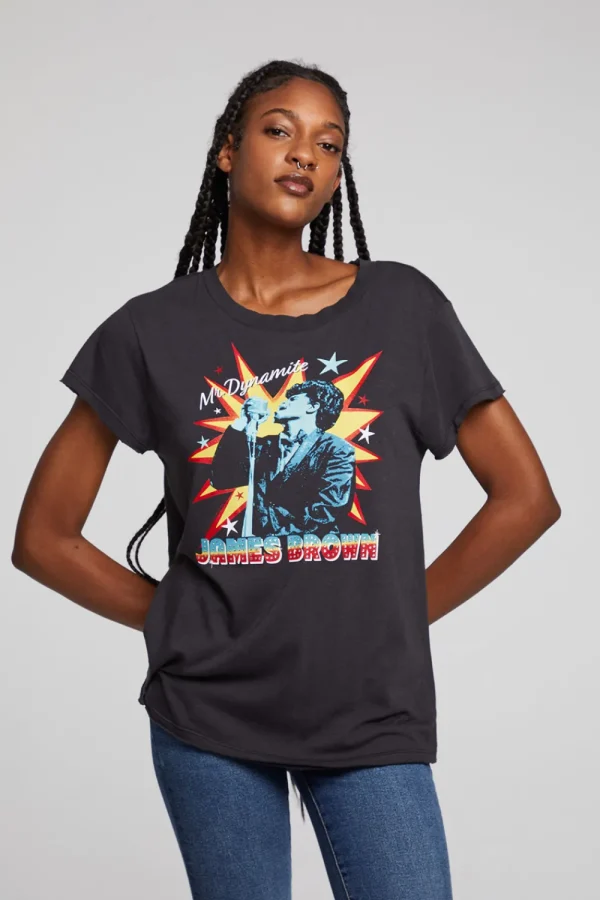 Cheap James Brown Mr. Dynamite Tee Women Loungewear | Music