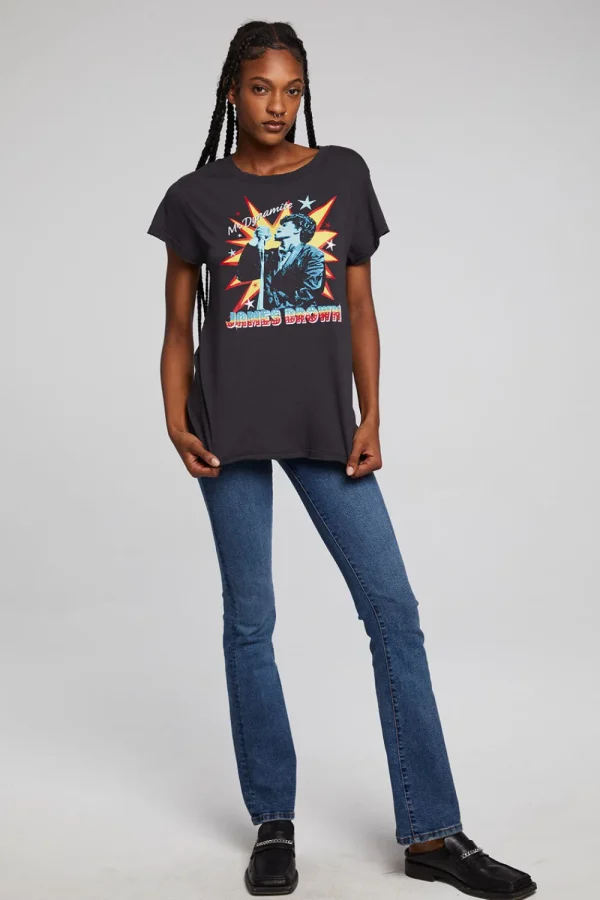 Cheap James Brown Mr. Dynamite Tee Women Loungewear | Music