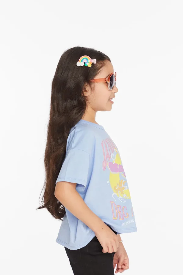 Sale Janis Joplin Boston Music Hall Girls Tee Women/Kids Girls | Music