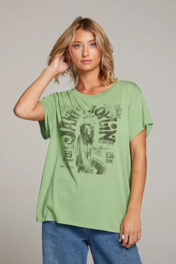 Cheap Janis Joplin Hollywood Bowl Tee Women Music | Graphics