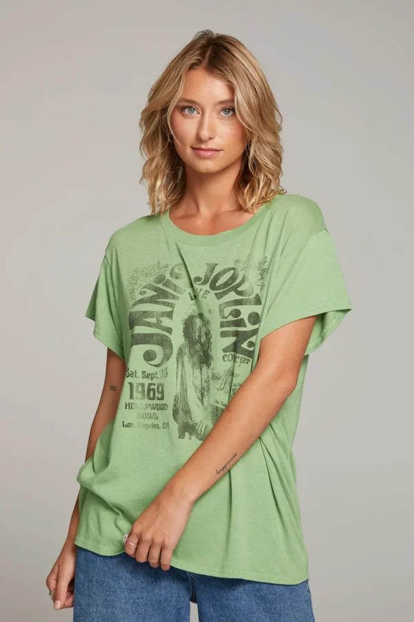 Cheap Janis Joplin Hollywood Bowl Tee Women Music | Graphics