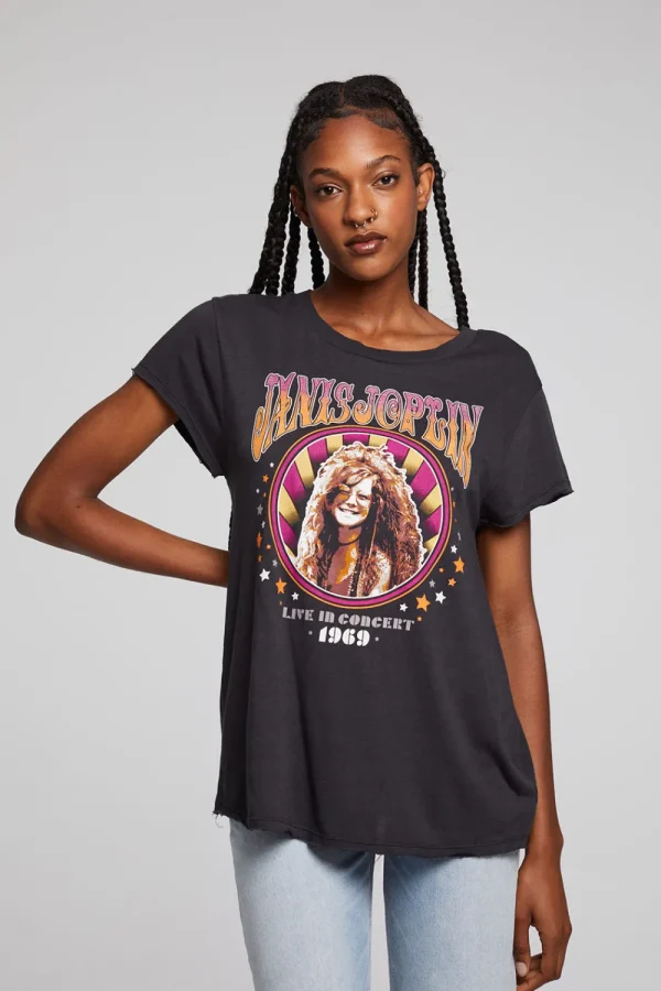 Cheap Janis Joplin Live 1969 Sonoma Tee Women Loungewear | Music