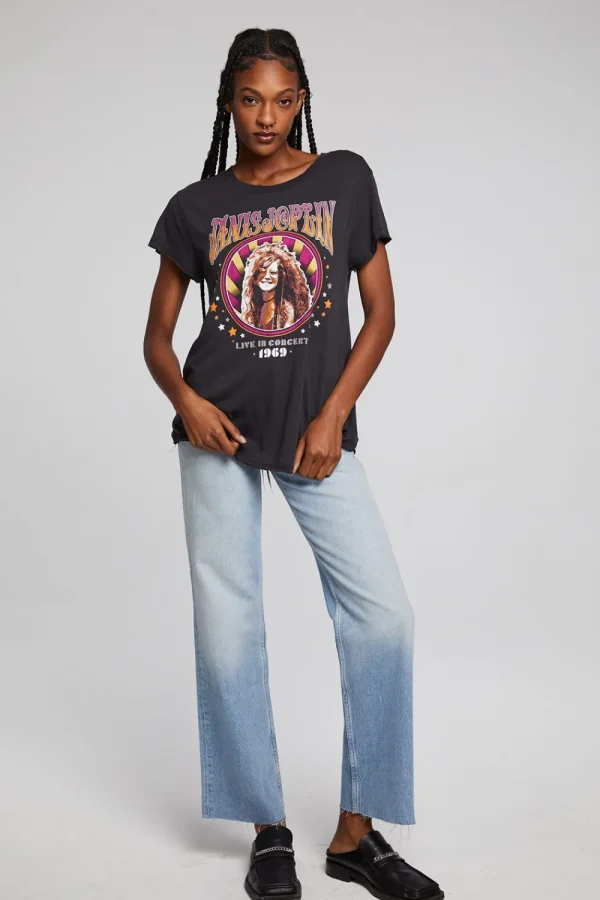 Cheap Janis Joplin Live 1969 Sonoma Tee Women Loungewear | Music