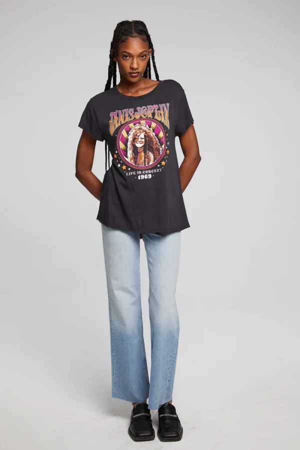 Cheap Janis Joplin Live 1969 Sonoma Tee Women Loungewear | Music