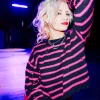 Best Jax Melrose Stripe Pullover Women Loungewear