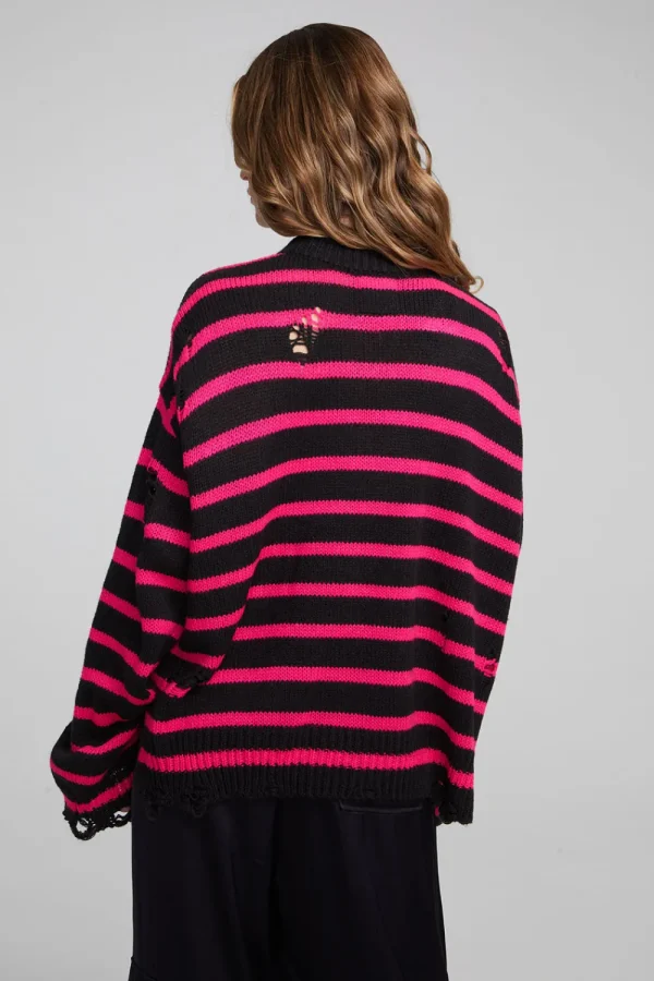 Best Jax Melrose Stripe Pullover Women Loungewear