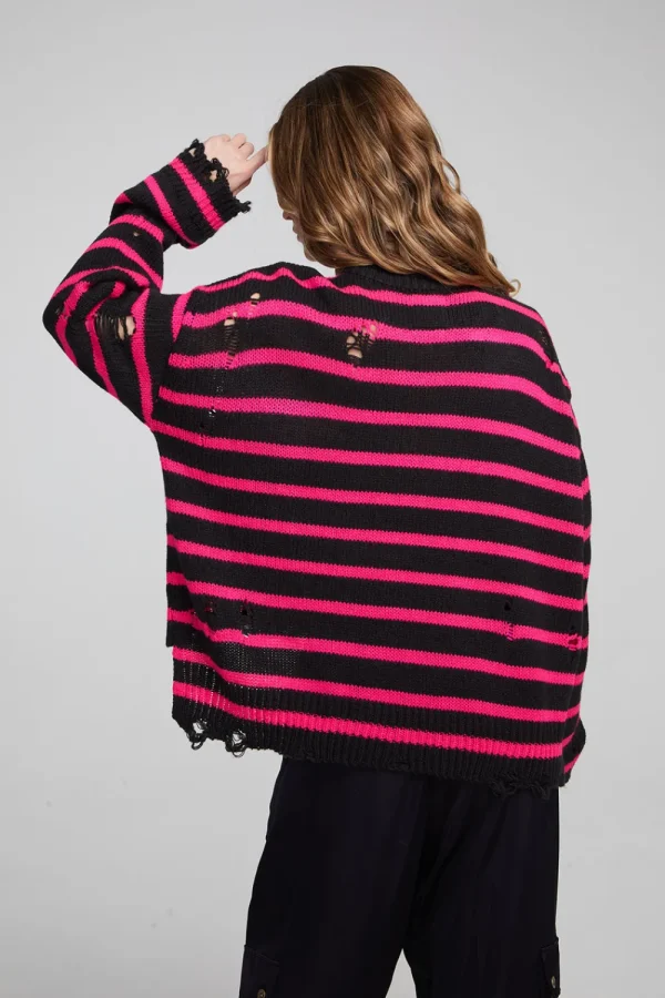 Best Jax Melrose Stripe Pullover Women Loungewear