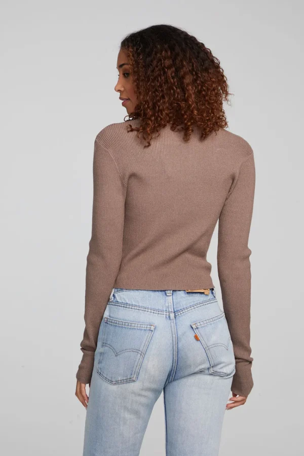 Shop Jayla Deep Taupe Cardigan Women Loungewear