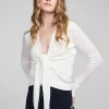 Flash Sale Jeni Bright White Long Sleeve Women Loungewear