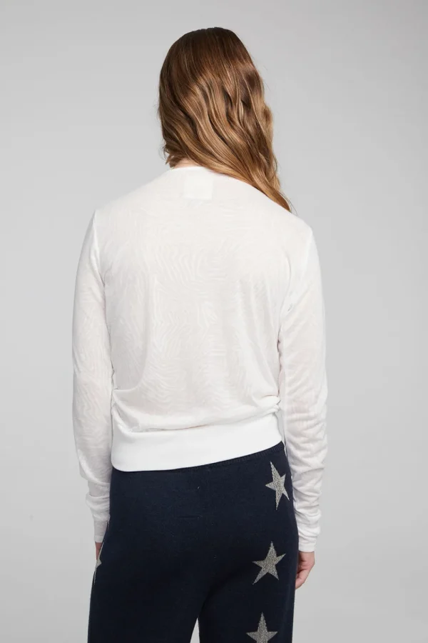 Flash Sale Jeni Bright White Long Sleeve Women Loungewear