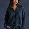 Shop Joe Licorice Half Zip Women Outerwear | Loungewear