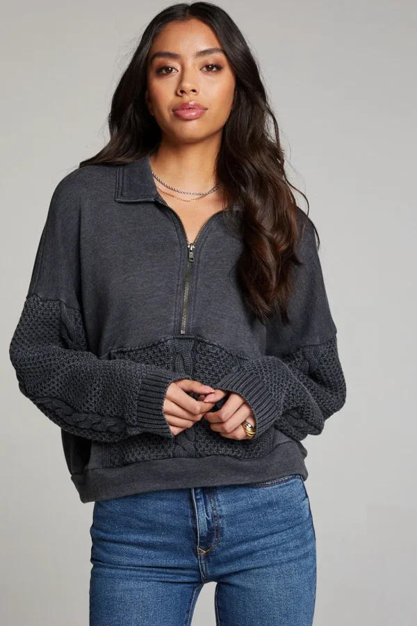 Shop Joe Licorice Half Zip Women Outerwear | Loungewear
