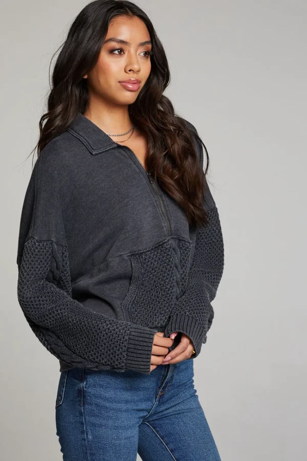 Shop Joe Licorice Half Zip Women Outerwear | Loungewear