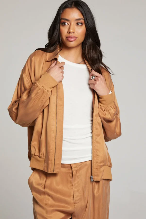 Cheap Johnny Toffee Zip Up Jacket Women Outerwear | Loungewear