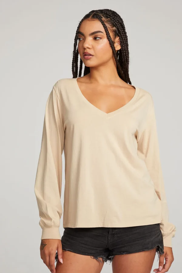 Fashion Kara Cappuccino Long Sleeve Women Loungewear | Essentials