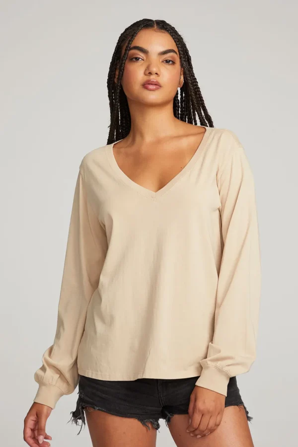 Fashion Kara Cappuccino Long Sleeve Women Loungewear | Essentials