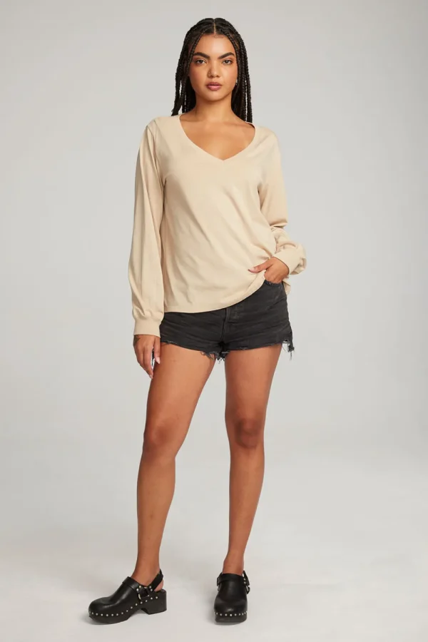 Fashion Kara Cappuccino Long Sleeve Women Loungewear | Essentials