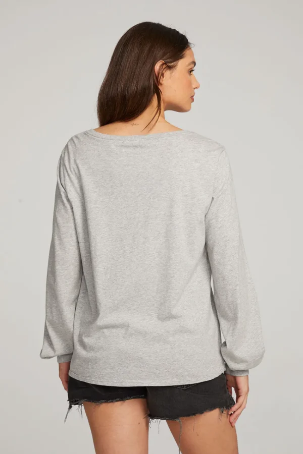 Discount Kara Heather Grey Long Sleeve Women Loungewear | Essentials