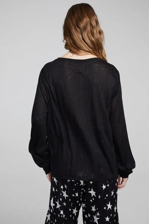 Cheap Kara Shadow Black Long Sleeve Women Outerwear | Loungewear