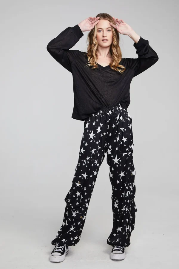 Cheap Kara Shadow Black Long Sleeve Women Outerwear | Loungewear