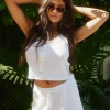 Store Kesh White Short Women Loungewear | Bottoms