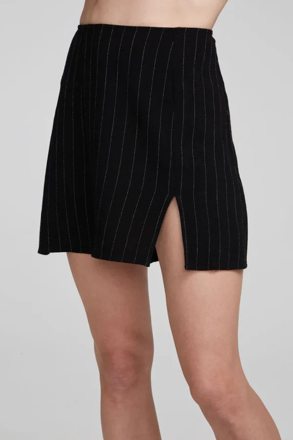 Sale Kiss Beverly Pinstripe Mini Skirt Women Loungewear | Bottoms