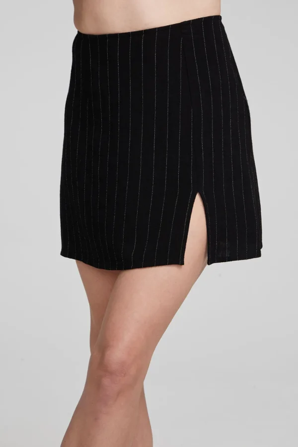 Sale Kiss Beverly Pinstripe Mini Skirt Women Loungewear | Bottoms