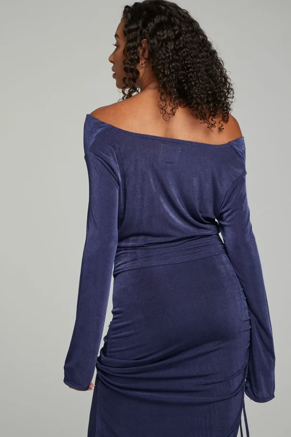 Best Sale Koston Long Sleeve - Dark Denim Women Outerwear | Loungewear