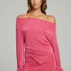 Online Koston Long Sleeve - Pink Lemonade Women Outerwear | Loungewear
