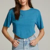 Clearance Kylie Blue Danube Tee Women Loungewear | Tops