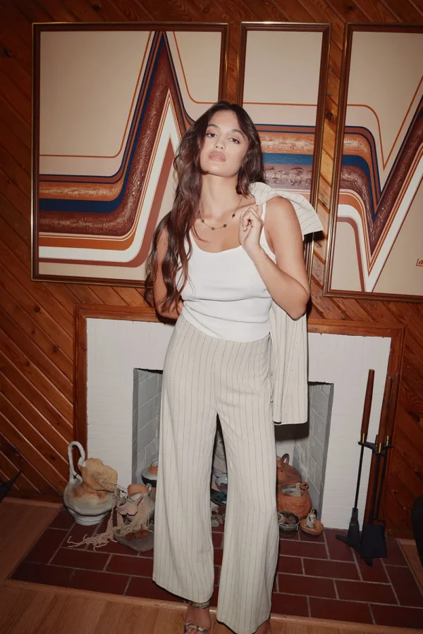Online Lander White Tank Women Loungewear | Tops