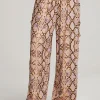 Cheap Lee Python Print Trousers Women Loungewear | Bottoms