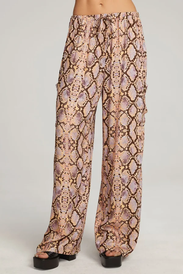 Cheap Lee Python Print Trousers Women Loungewear | Bottoms