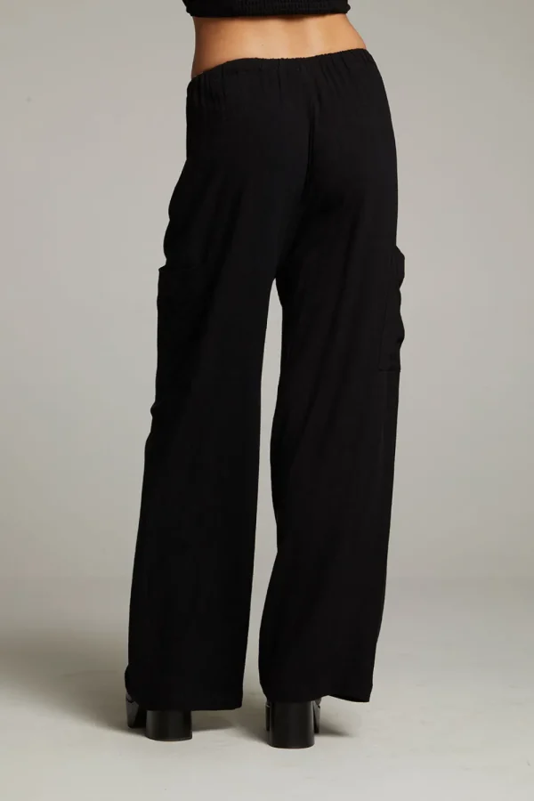 Hot Lee True Black Trouser Women Loungewear | Bottoms