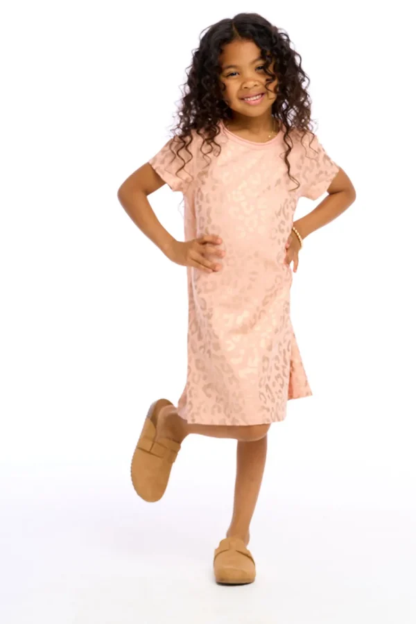 Sale Leopard Foil Kids Girls