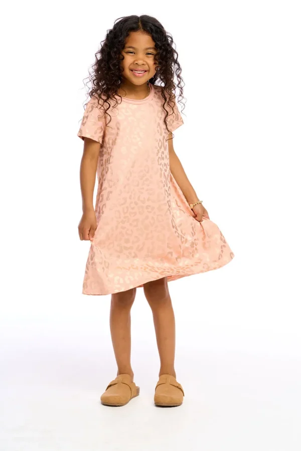 Sale Leopard Foil Kids Girls