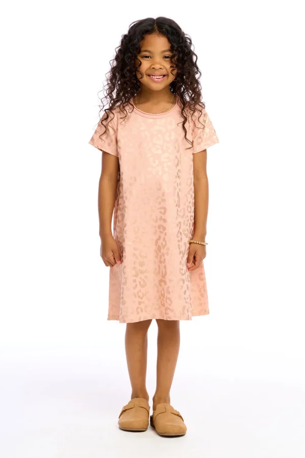 Sale Leopard Foil Kids Girls