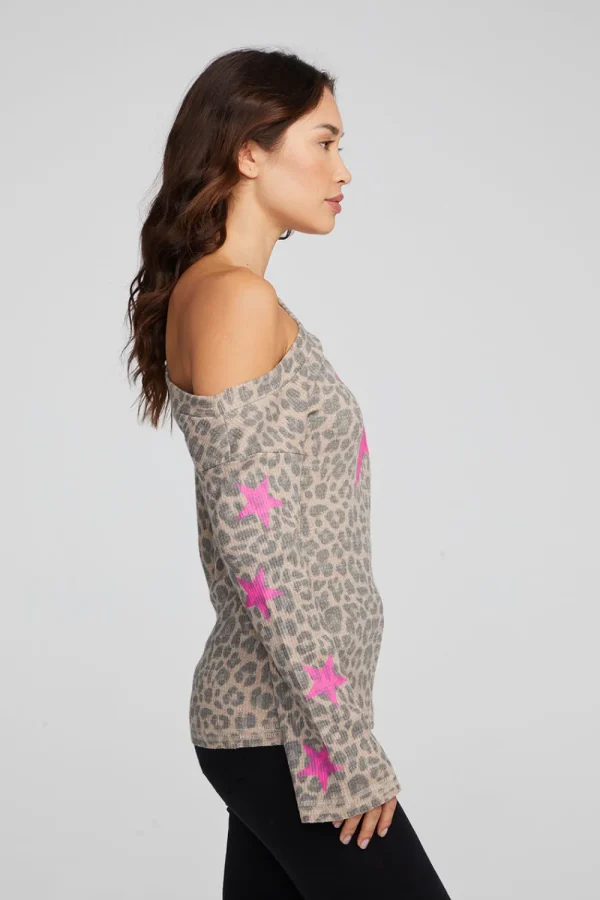 New Leopard Star Long Sleeve Women Loungewear | Graphics