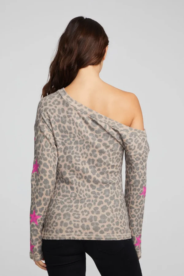 New Leopard Star Long Sleeve Women Loungewear | Graphics