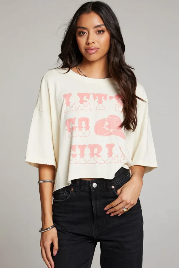 Best Let's Go Girls Tee Women Graphics | Loungewear