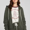 Sale Lex Forest Night Zip Up Hoodie Women Outerwear | Loungewear