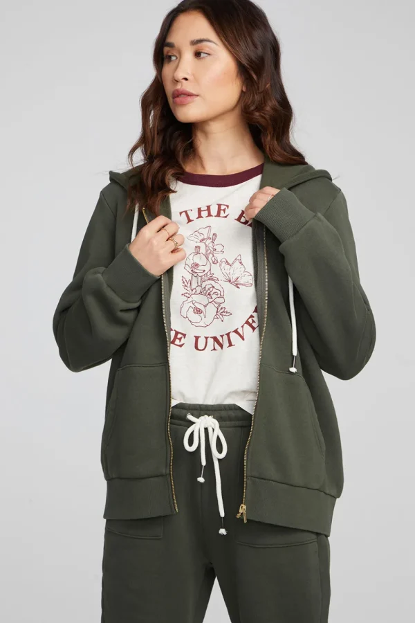 Sale Lex Forest Night Zip Up Hoodie Women Outerwear | Loungewear