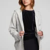 Sale Lex Heather Grey Zip Up Hoodie Women Outerwear | Loungewear