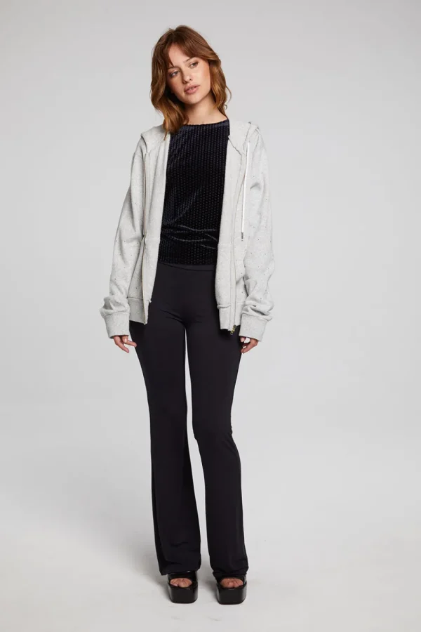 Sale Lex Heather Grey Zip Up Hoodie Women Outerwear | Loungewear