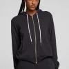 Best Sale Lex Licorice Zip Up Hoodie Women Outerwear | Loungewear
