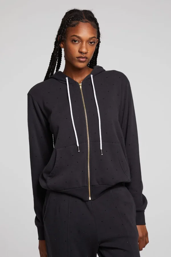 Best Sale Lex Licorice Zip Up Hoodie Women Outerwear | Loungewear