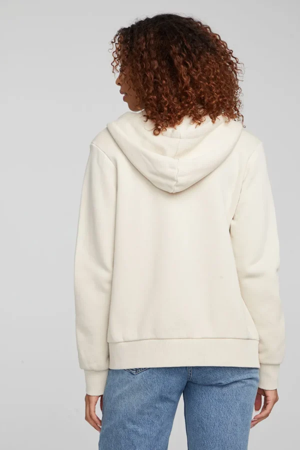 Store Lex Oatmeal Zip Up Hoodie Women Outerwear | Loungewear
