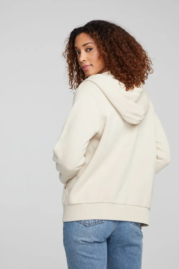 Store Lex Oatmeal Zip Up Hoodie Women Outerwear | Loungewear