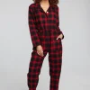 Discount Lexi Sunset Plaid Jumpsuit Women Loungewear | Bottoms
